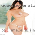 Bi-female swingers